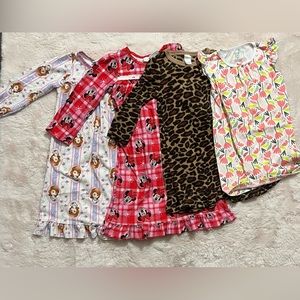 2T Toddler Girls long sleep dress